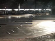 Топ-Бетон Подготовка обрамление уголок, армирование два слоя арматура 12мм яч. 200 мм, Бетон в 22,5 м300 толщина бетона 250мм, упрочненный верхний слой MixTop